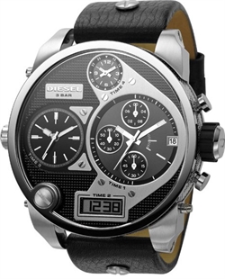 Image of DZ7125 Diesel herre ure med flere tidszoner og chronograph